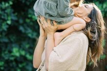 Andreia Rodrigues e a pequena Alice