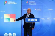 António Costa na apresentação do plano de desconfinamento, no dia 11 de março.