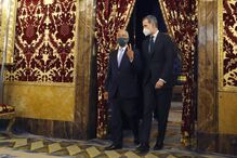 Marcelo Rebelo de Sousa recebido pelo rei de Espanha em Madrid