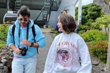 Lourenço Ortigão e Carolina Carvalho