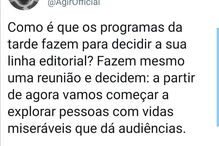 A publicação de Agir
