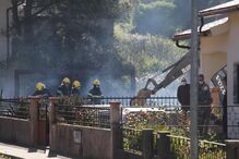 Incêndio em casa em Penacova