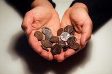 Moedas raras da época Bar-Kokhba