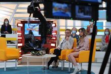 Ágata Rodrigues e Duarte Siopa no 'Manhã CM'