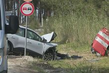  Dois mortos e um ferido em violenta colisão entre dois carros em Alcobaça