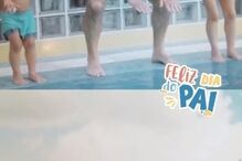 Mourinho com os filhos