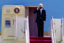 Biden, queda, avião