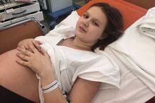 Darya disse ter engravidado de um menino de 10 anos