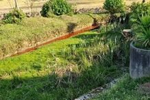 Descarga poluente em ribeira de Santo Tirso