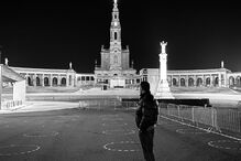 Cláudio Ramos no Santuário de Fátima