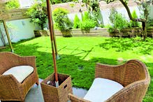 Jardim da antiga casa do primeiro-ministro