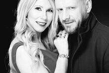 Tony Lemos e Marta Silva