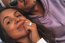 Pedro Barroso e a namorada Mariana Marques