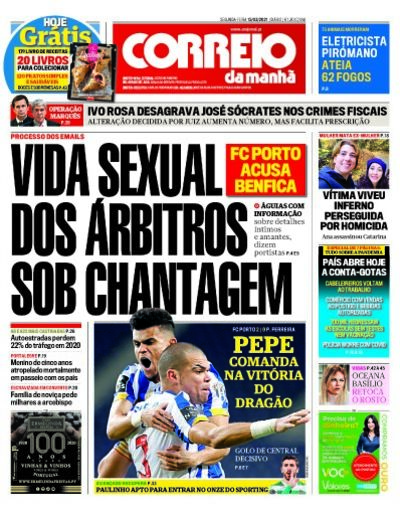 CM de hoje (15/03/2021)