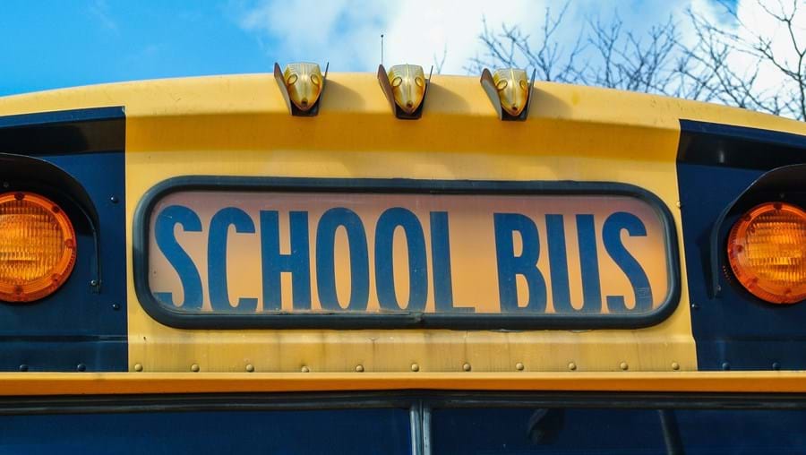 Autocarro escolar nos EUA