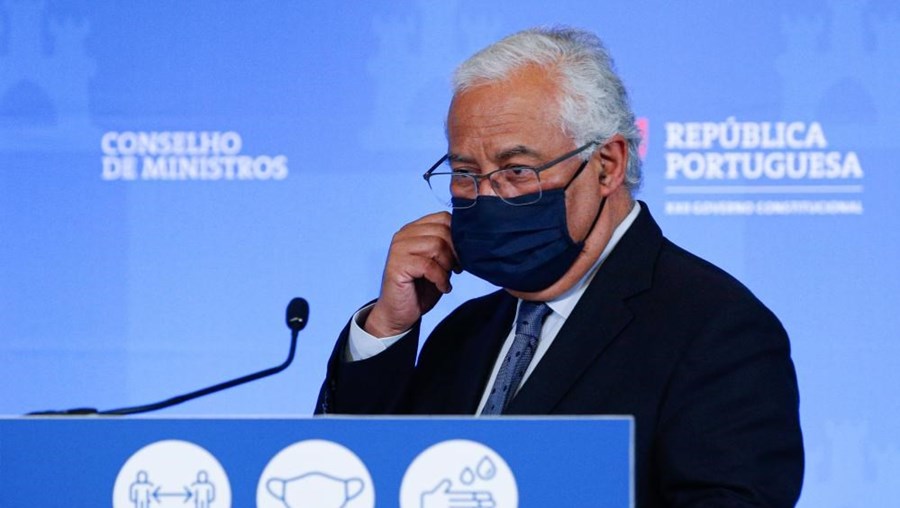 António Costa na apresentação do plano de desconfinamento, no dia 11 de março.