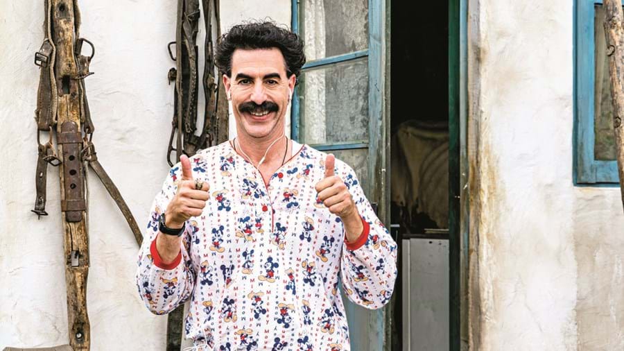‘Borat: O Filme Seguinte’ ganhou dois prémios no registo de Comédia ou Musical: Melhor Filme e Melhor Ator para Sacha Baron Cohen, que estava também nomeado para Ator Secundário com ‘Os 7 de Chicago’ 