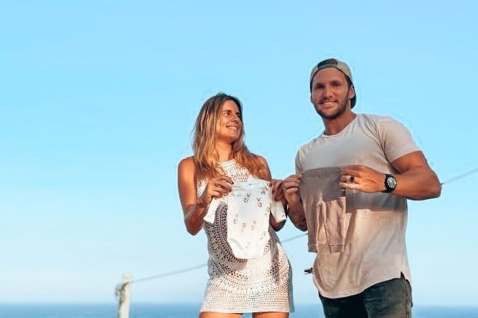 Carolina Norton de Matos e o namorado Cameron