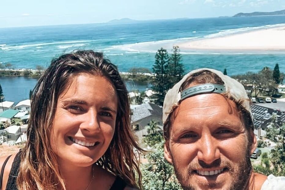 Carolina Norton de Matos e o namorado Cameron