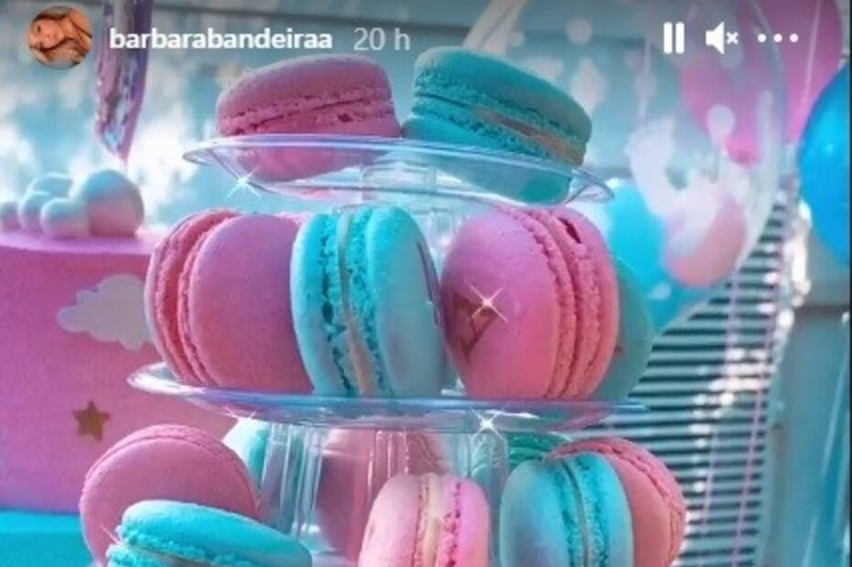 A decoração da festa