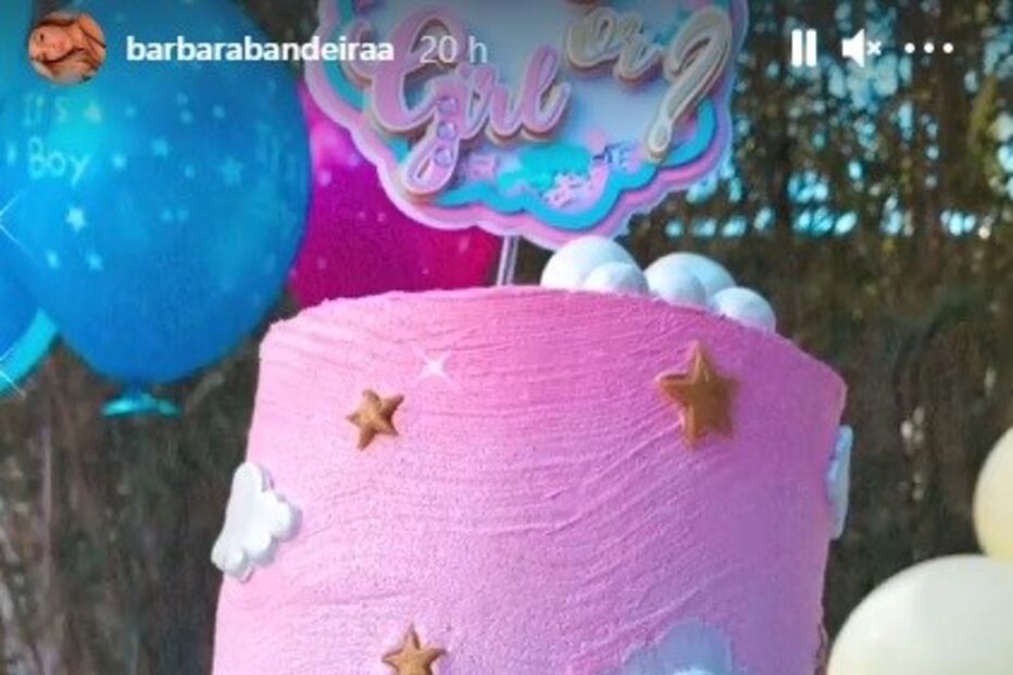 A decoração da festa