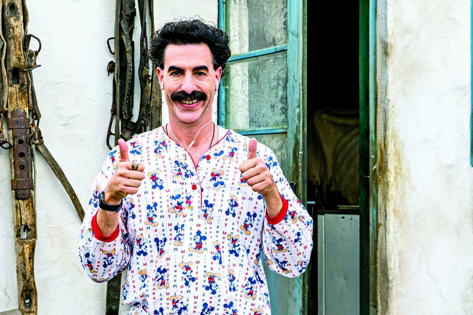‘Borat: O Filme Seguinte’ ganhou dois prémios no registo de Comédia ou Musical: Melhor Filme e Melhor Ator para Sacha Baron Cohen, que estava também nomeado para Ator Secundário com ‘Os 7 de Chicago’ 