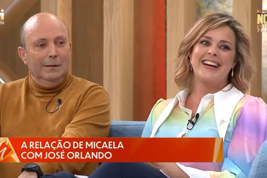 Micaela Oliveira e o companheiro José Orlando