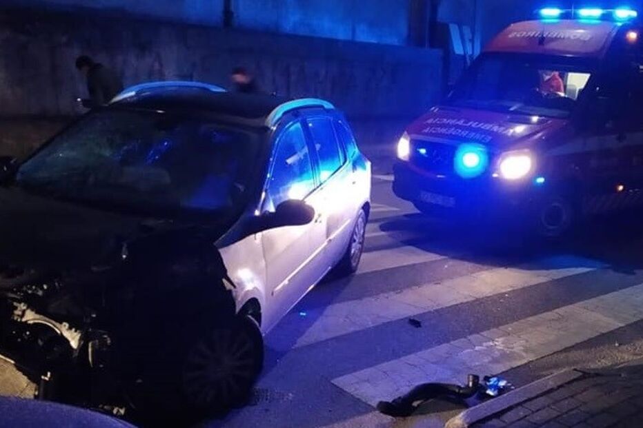 Jovem ferida em despiste seguido de embate em Famalicão