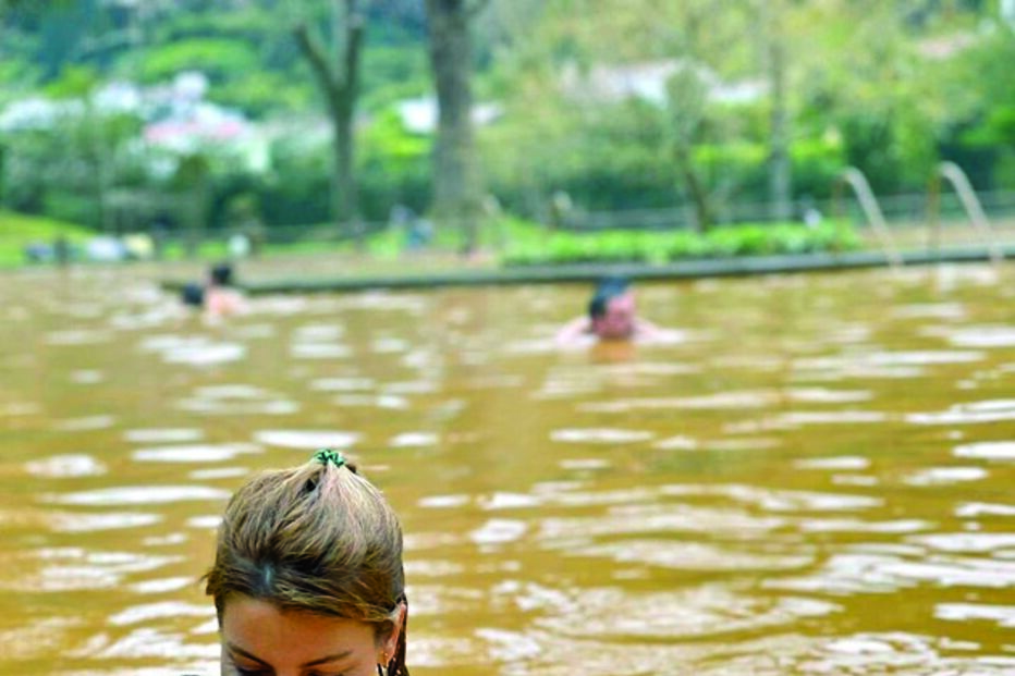 Jessica Athayde com o filho