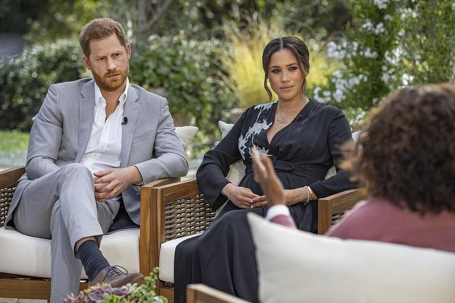Meghan e Harry abriram a porta da sua mansão na Califórnia a Oprah Winfrey   