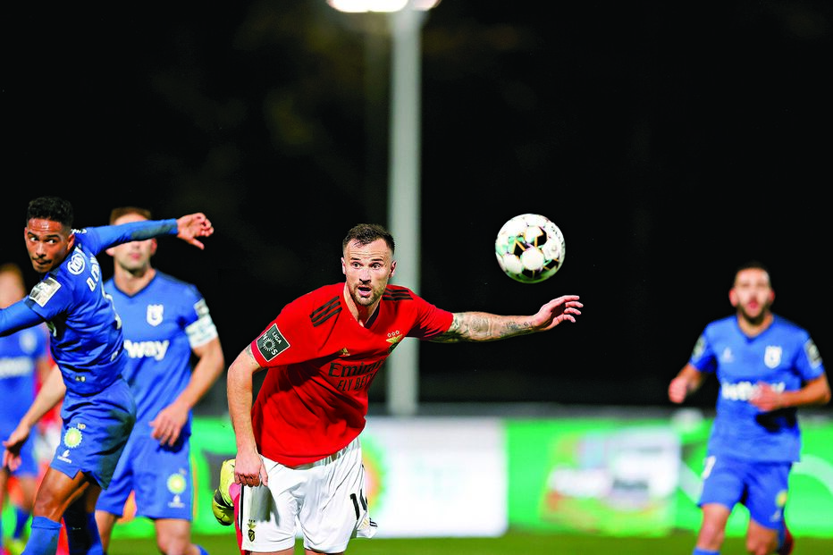 Seferovic  marcou dois golos na vitória (3-0) do Benfica diante do Belenenses SAD, no Jamor