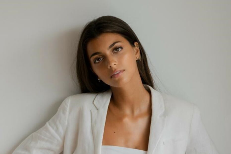 Francisca Cerqueira Gomes tem 18 anos e faz trabalhos como modelo 