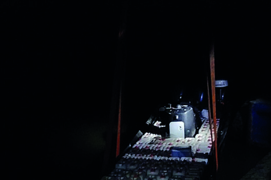 Lancha foi apanhada em Alverca quando era colocada na água