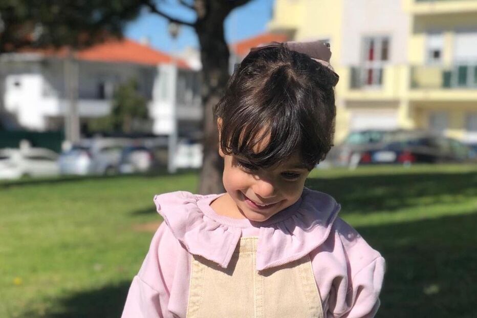 Uma das filhas de Luciana Abreu