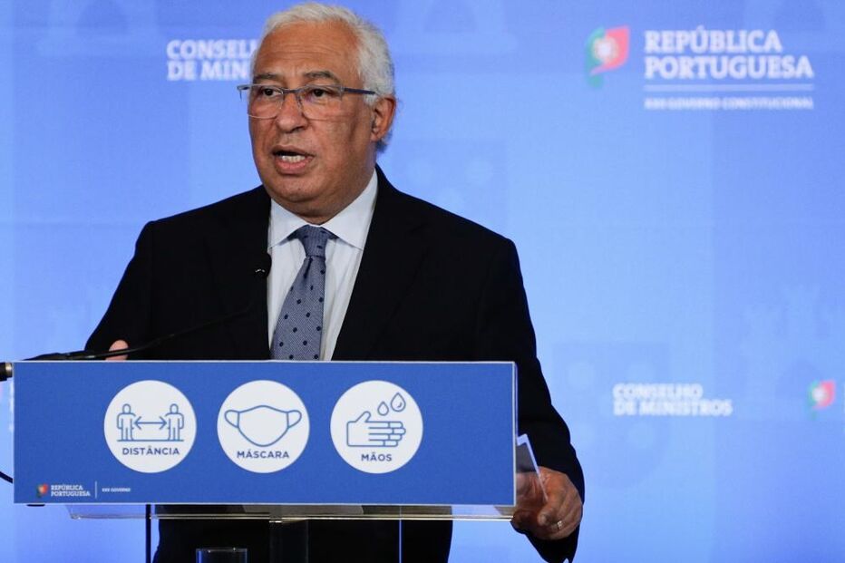António Costa na apresentação do plano de desconfinamento, no dia 11 de março.