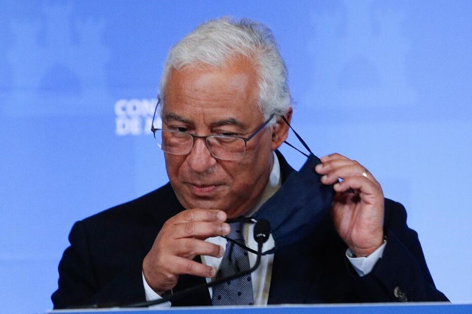 António Costa na apresentação do plano de desconfinamento, no dia 11 de março.