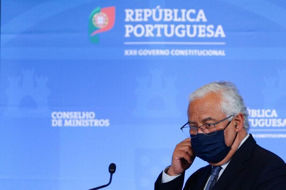 António Costa na apresentação do plano de desconfinamento, no dia 11 de março.