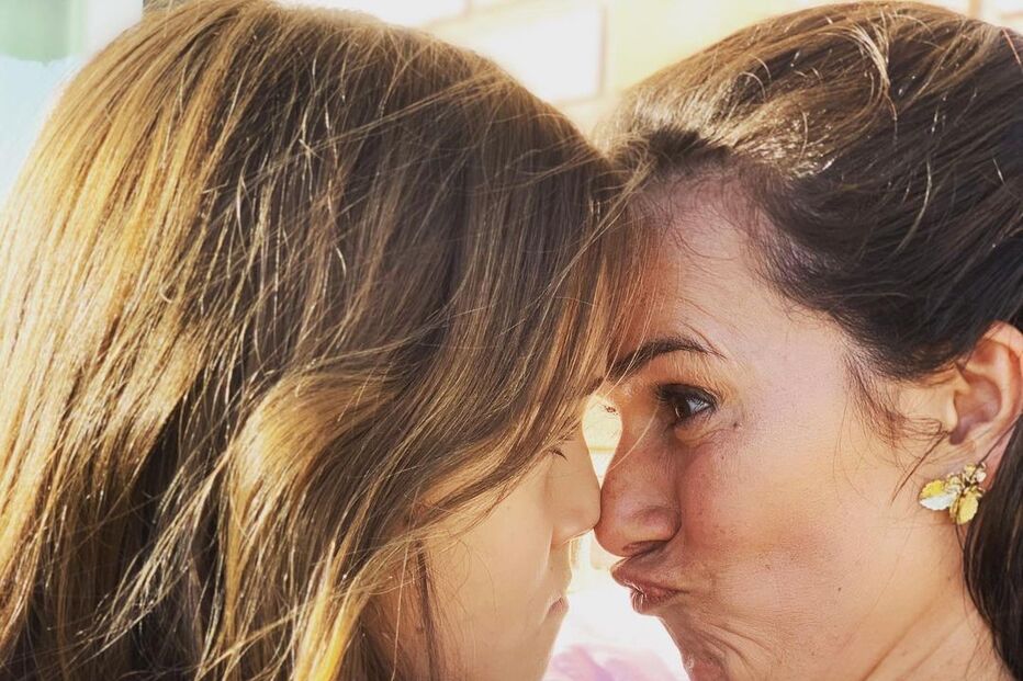 Cláudia Vieira e Maria