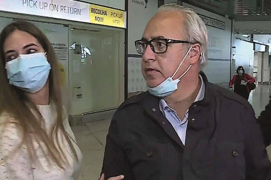 João Loureiro chegou ao aeroporto do Porto no dia 5