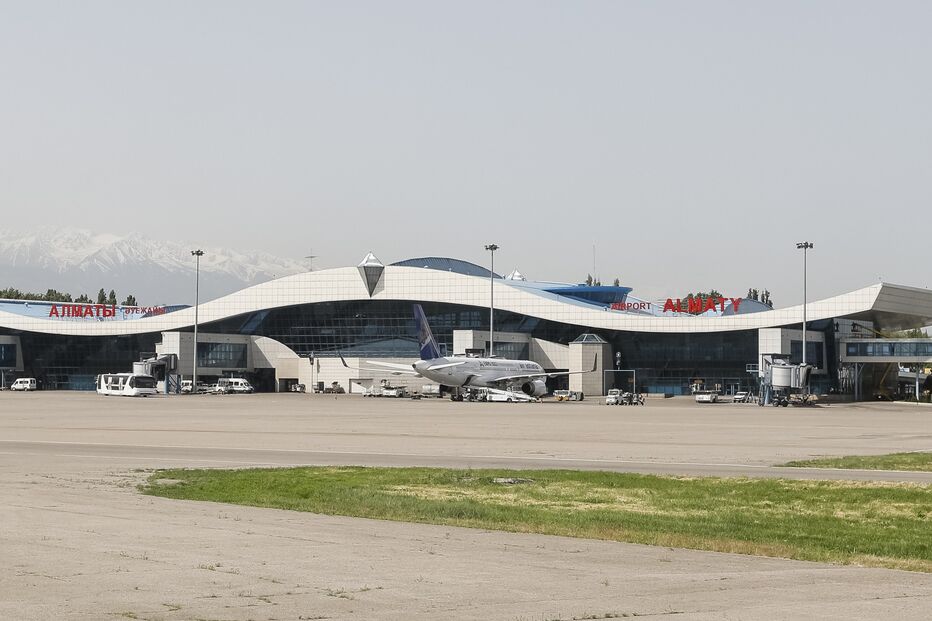 Aeroporto de Almaty, no Cazaquistão