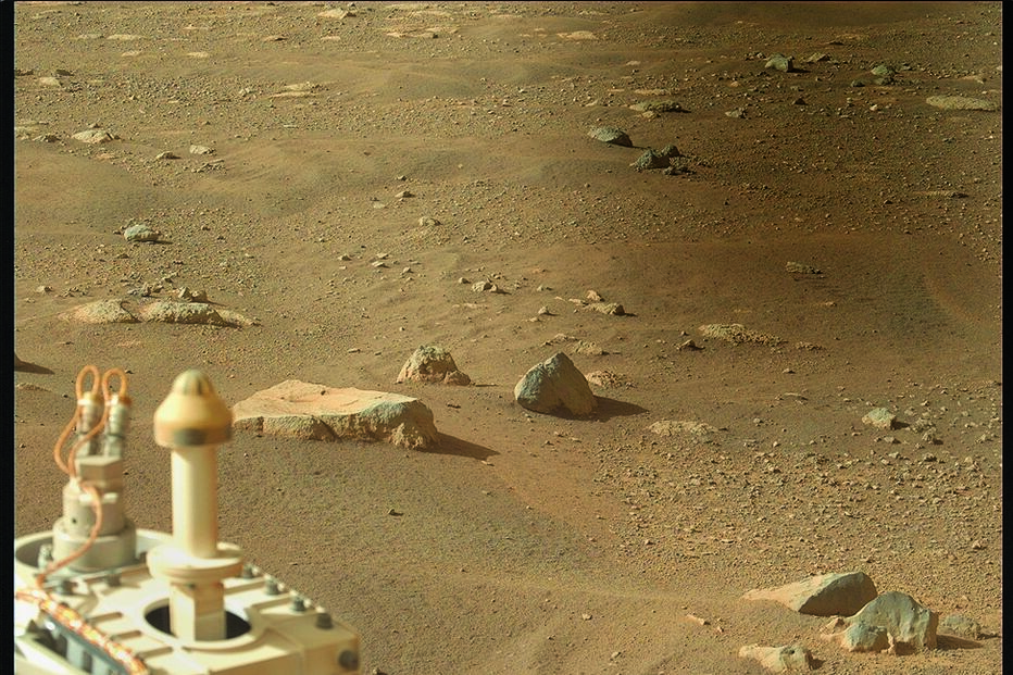 O ‘Perseverance’ pousou  no ‘Planeta Vermelho’ na cratera Jezero