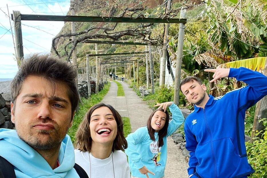 Lourenço Ortigão, Carolina Carvalho, Kelly Bailey e David Carreira