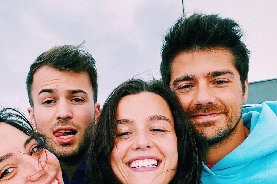 Carolina Carvalho, David Carreira, Kelly Bailey e Lourenço Ortigão