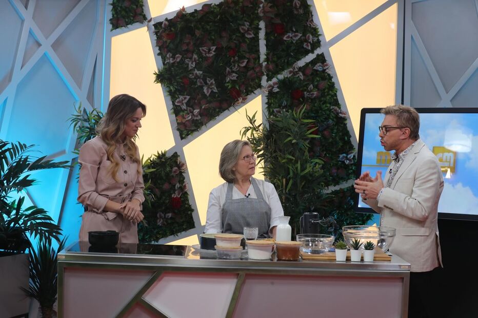 Ágata Rodrigues e Duarte Siopa à conversa com a chef Justa Nobre no 'Manhã CM'