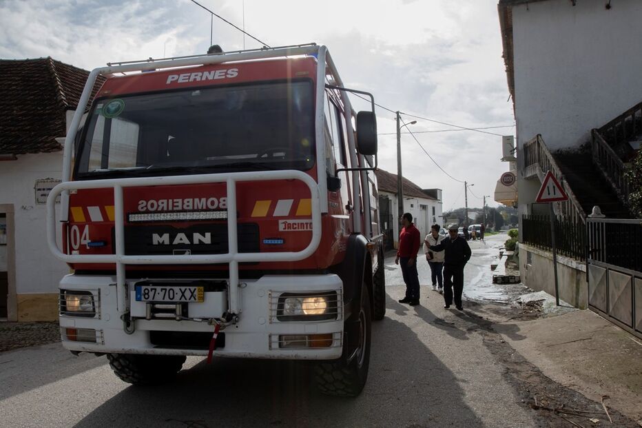 Bombeiros, socorro, crime, Santarém