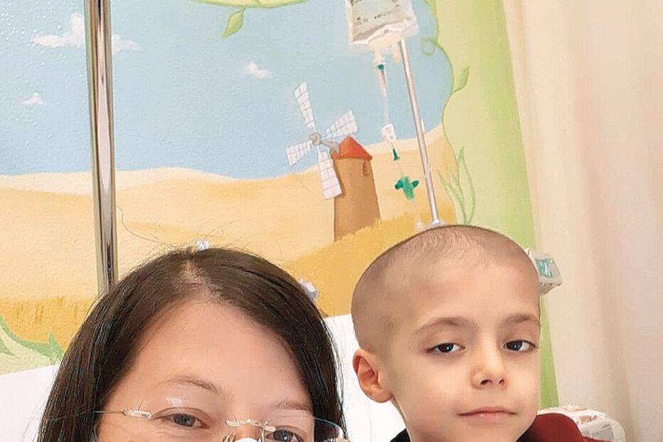 Tomás, menino, cancro