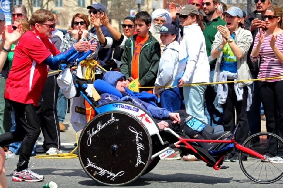Dick Hoyt, Rick, Team Hoyt, maratona de Boston