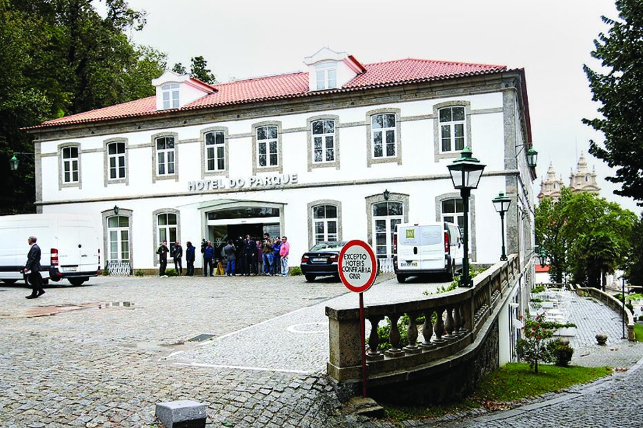 Hotel do parque, no Bom Jesus, em Braga