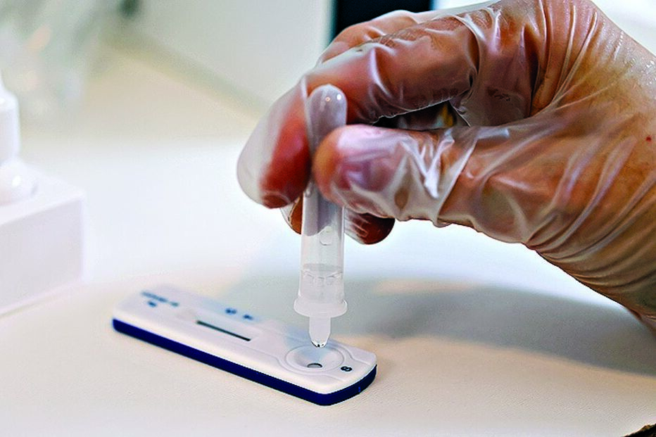 Testes à Covid-19