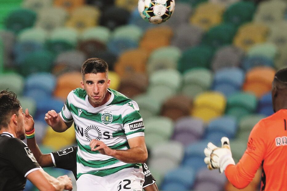 Gonçalo Inácio, de cabeça, fez o único tento do desafio, o seu primeiro na Liga